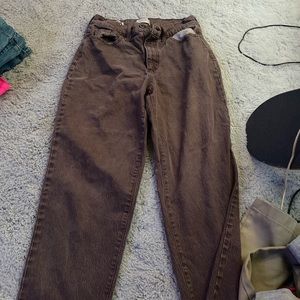 Brown jeans